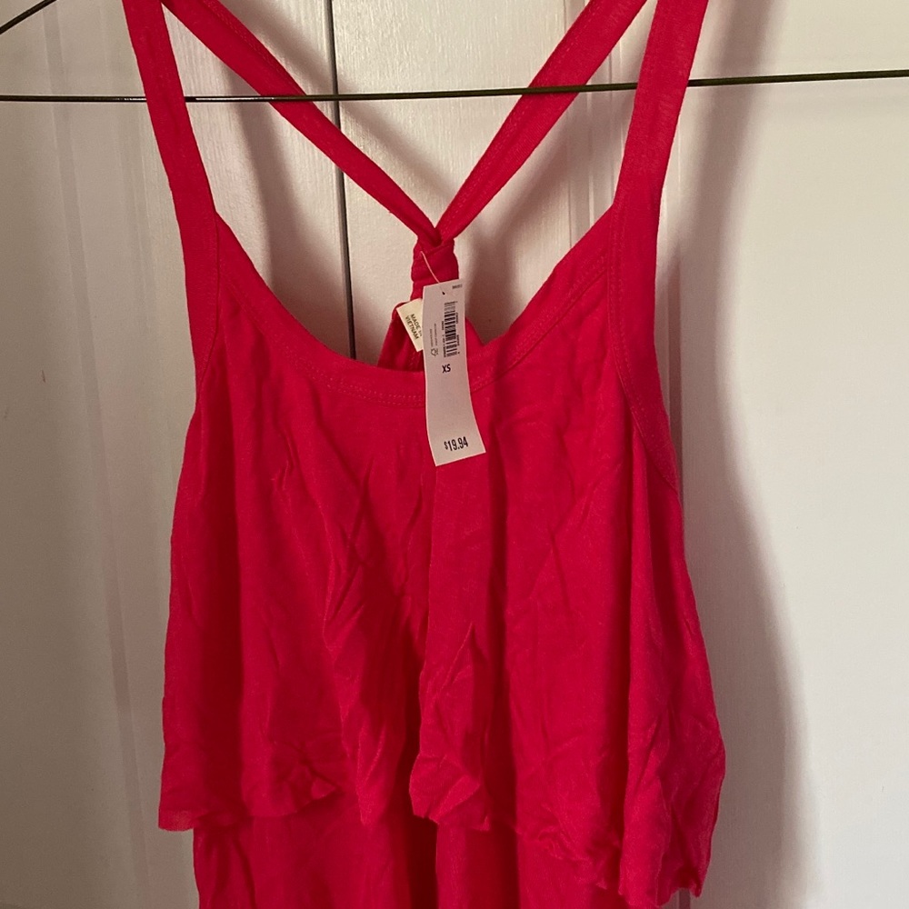 Old Navy Hot Pink Racerback Tank - Picture 4 of 8